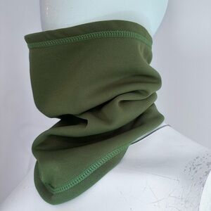 Olive Green Men's Face Mask Neck Warmer